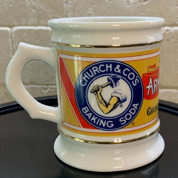 Franklin Mint Vintage ARM & HAMMER Porcelain Mug Franklin Mint The Corner Store - Picture 3 of 4